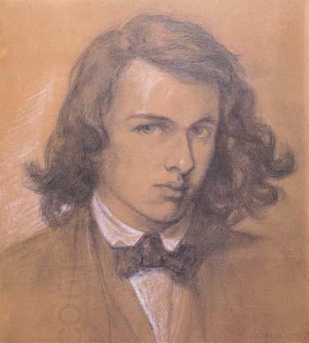 Dante Gabriel Rossetti Self-Portrait (mk28)